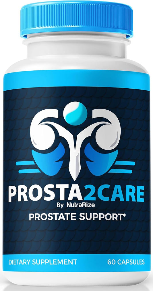 Prosta2Care Capsules - Premium Formula for Prostate Health Support (60 Capsules)