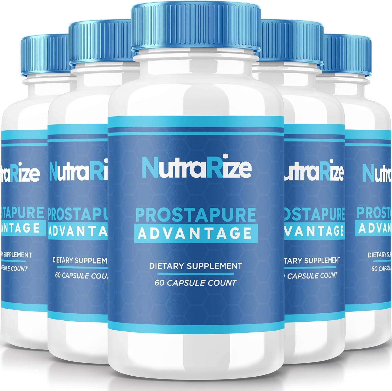 Prostapure Capsules (5 Pack) - All-Natural Prostate Supplement for Overall Health, Maximum Strength Formula (300 Capsules)