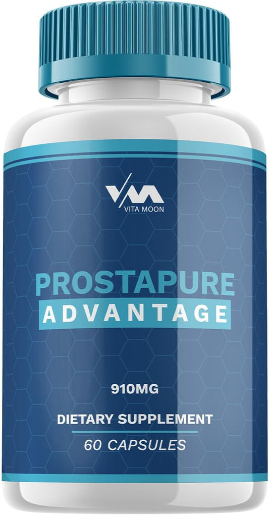 ProstaPure Prostate Support Capsules - Maximum Strength Multivitamin Supplement for Prostate Health - 60 Capsules