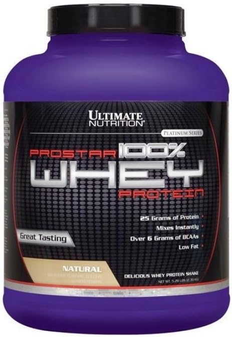 Prostar Whey Protein Isolate Powder - High Protein Shake for Muscle Gain & Recovery - Keto-Friendly, Low Carb, Low Sodium - 5.28 lbs Tub