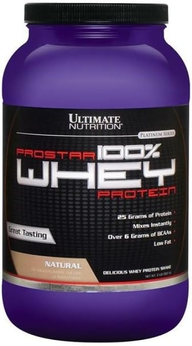 Prostar Whey Protein Isolate Powder - Low Carb, High Protein Shake for Muscle Gain - Keto Friendly - 2 lbs Tub