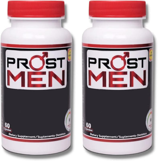 Prostate Support Supplement Capsules for Urinary Frequency, Quality Sleep, Energy & Vitality - Saw Palmetto and Sting Nettle - Pack of 240 Capsules