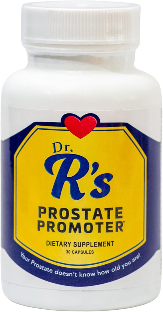 Prostate Support Supplement with Saw Palmetto, Green Tea, Turmeric, Lycopene, Quercetin, and More - Made in USA, 30 Capsules