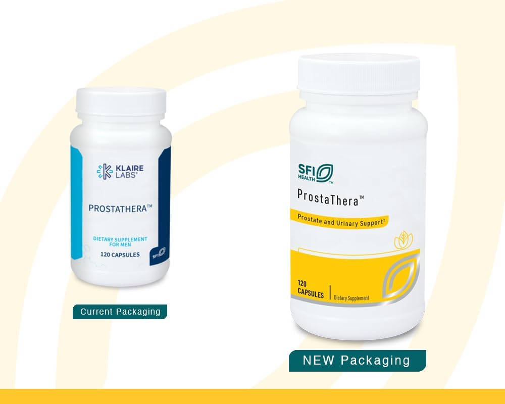 Prostathera Prostate Support Supplement for Men - Saw Palmetto, Pollen, Nettle, Pygeum & Minerals - 120 Tablets