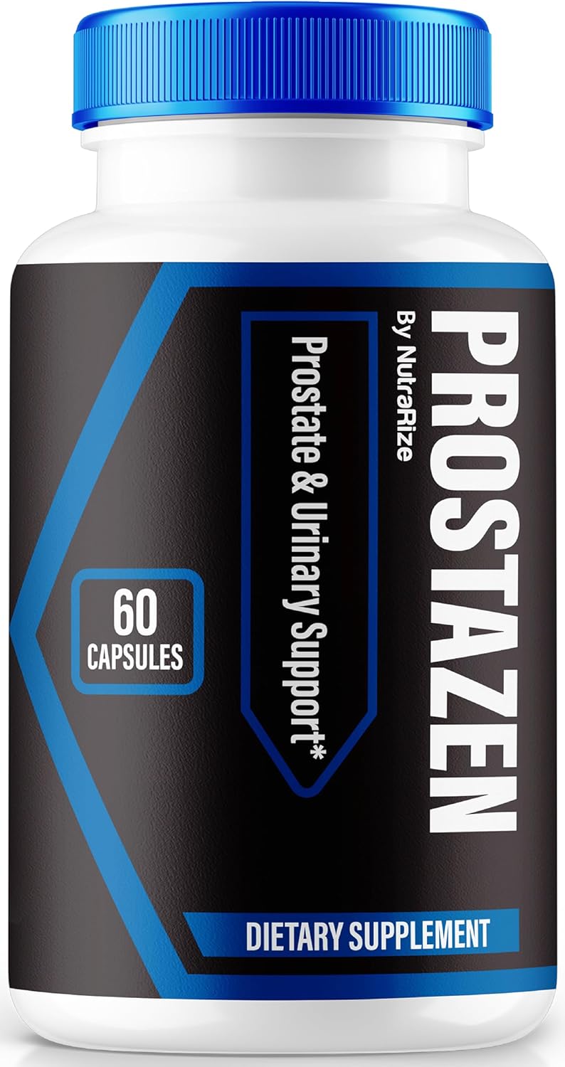 Prostazen Capsules - Premium Formula for Healthy Prostate Support (60 Pills)