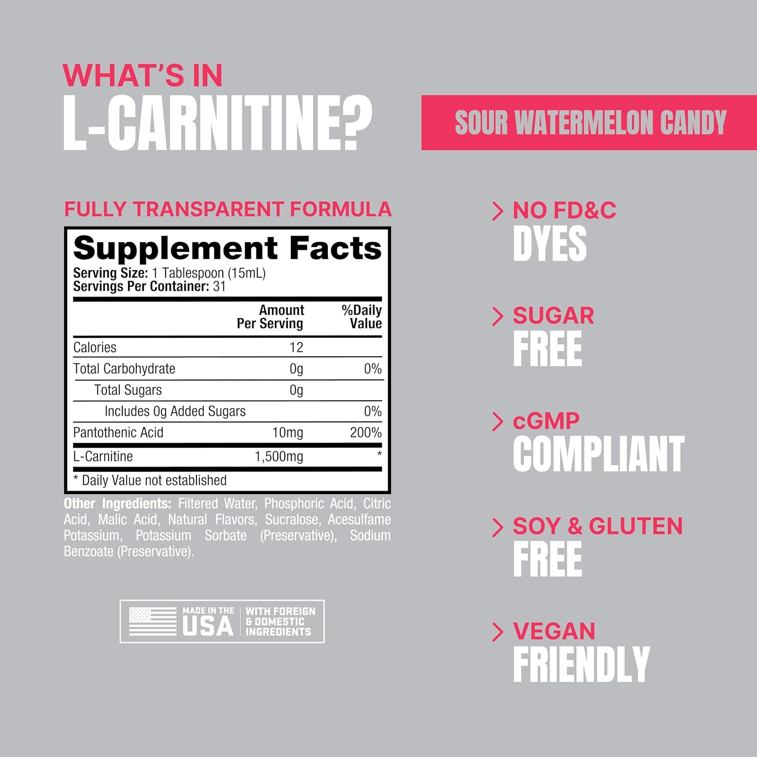 PROSUPPS Dr. Jekyll Blueberry Lemonade & L-Carnitine 1500 Sour Watermelon Candy Combo