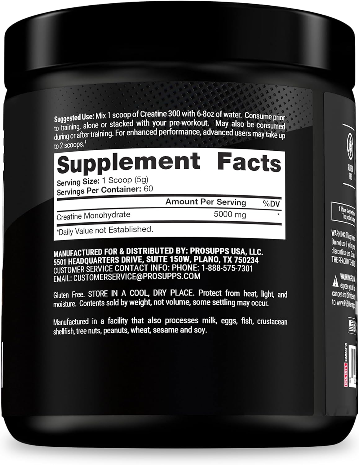 PROSUPPS Hyde Signature Sustained Pre-Workout with Fruit Punch Flavor and Creatine 300 Combo Pack