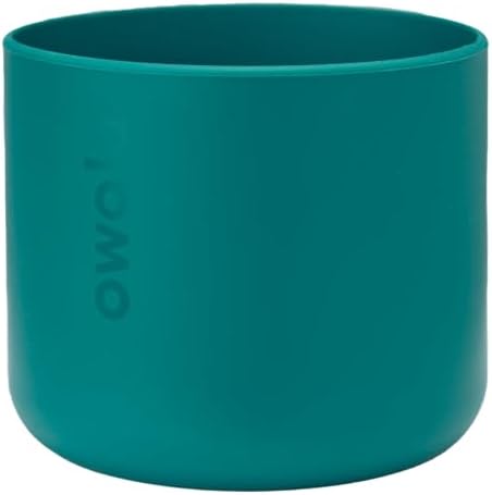 Protective Anti-Slip Silicone Sleeve for 24-oz Stainless Steel Water Bottles, Aqua Blue