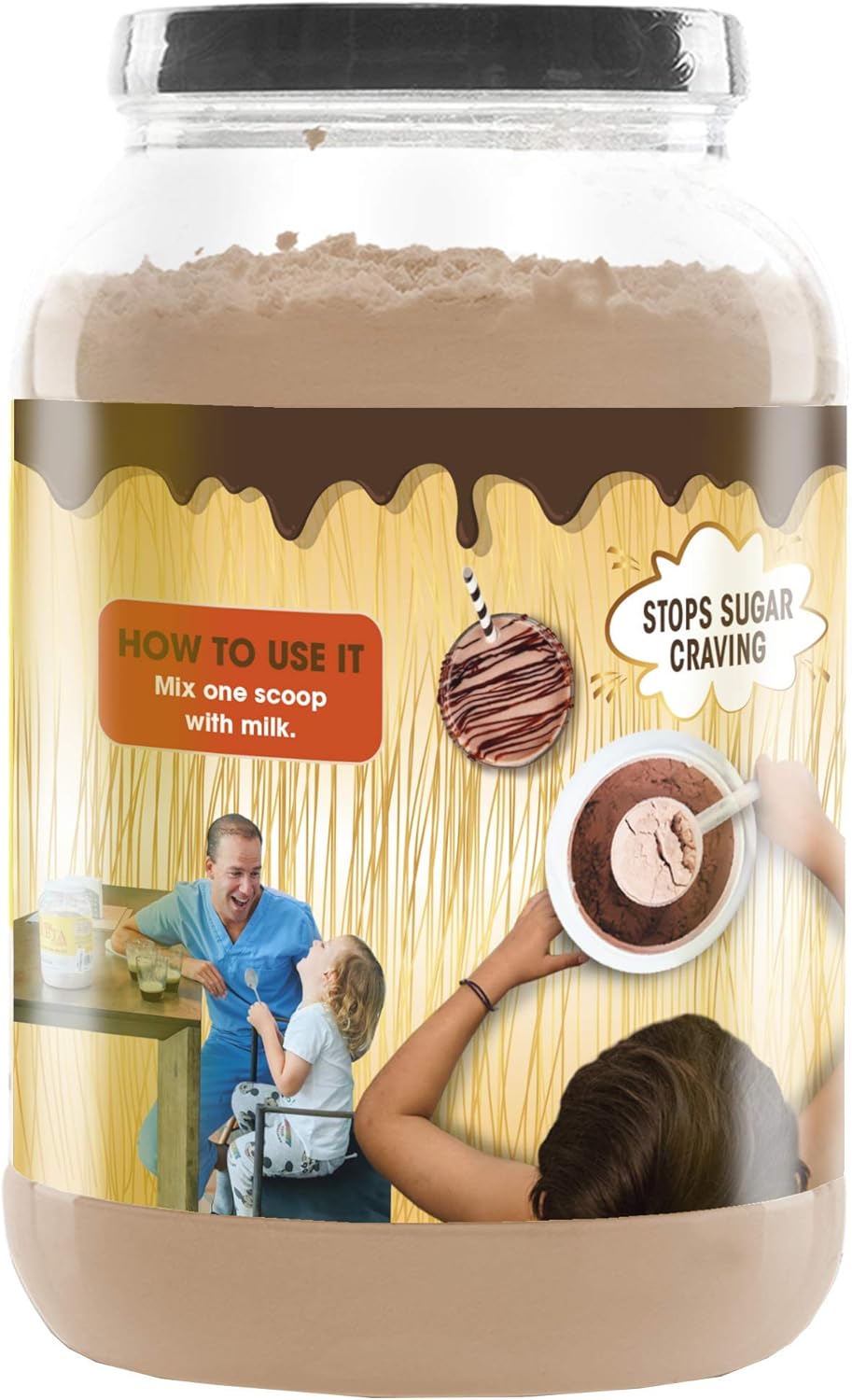 Protein for Kids and Adults to Reduce Abdominal Fat and Stop Food Cravings from Ni una dieta más