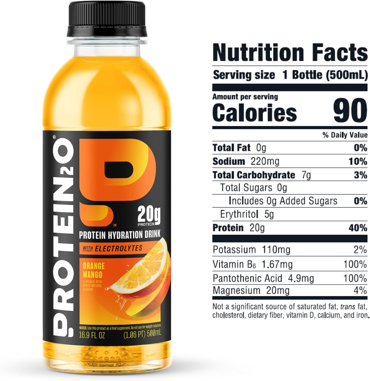Protein2o 20g Whey Protein Isolate Infused Water Variety Pack with Electrolytes - Sugar Free, Gluten Free, Lactose Free - Ready To Drink Sports Drink (12 Pack, 16.9 oz Bottle)