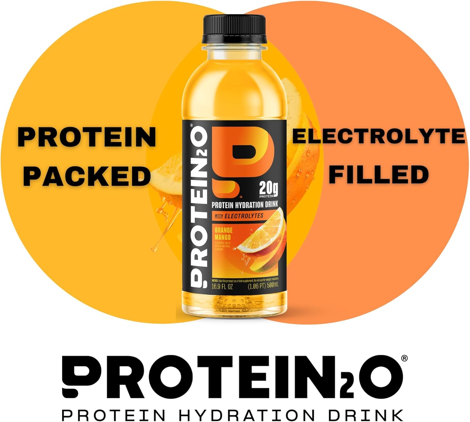 Protein2o 20g Whey Protein Isolate Infused Water Variety Pack with Electrolytes - Sugar Free, Gluten Free, Lactose Free - Ready To Drink Sports Drink (12 Pack, 16.9 oz Bottle)