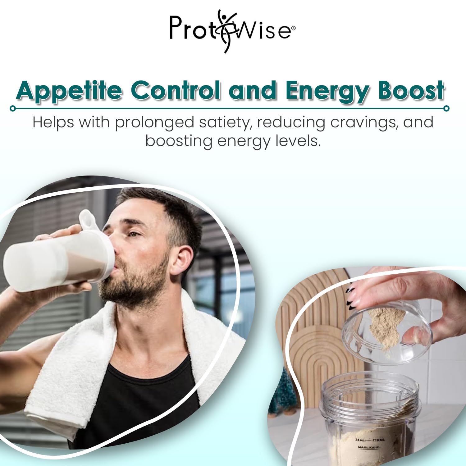 ProtiWise® Chocolate Very High Protein Drink Mix - Meal Replacement for Weight Loss - 35g Protein, Gluten Free Keto Diet - 7/Box