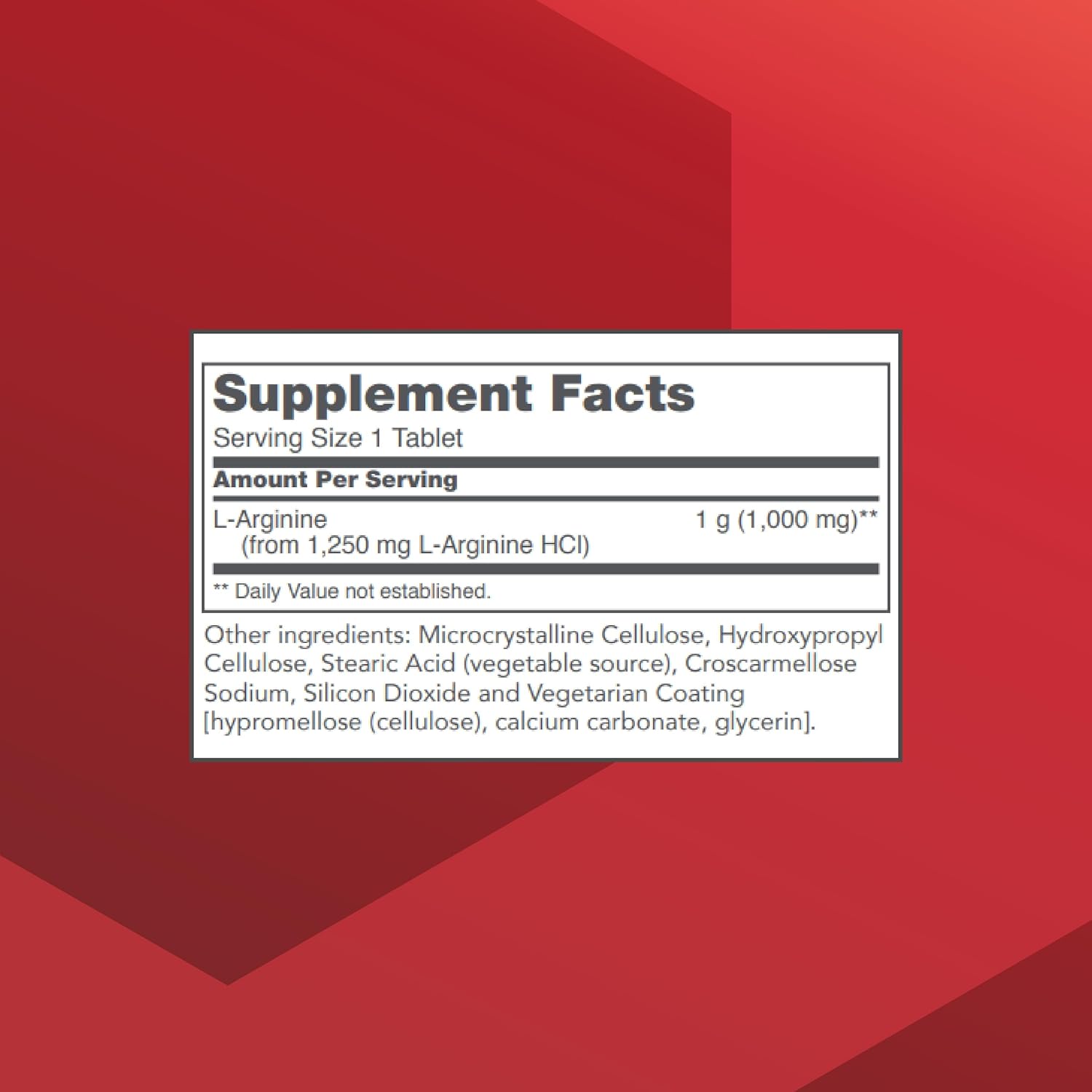 Protocol L-Arginine 1,000mg - Amino Acid Supplement for Urea Detox & Protein Protection - 120 Veg Capsules