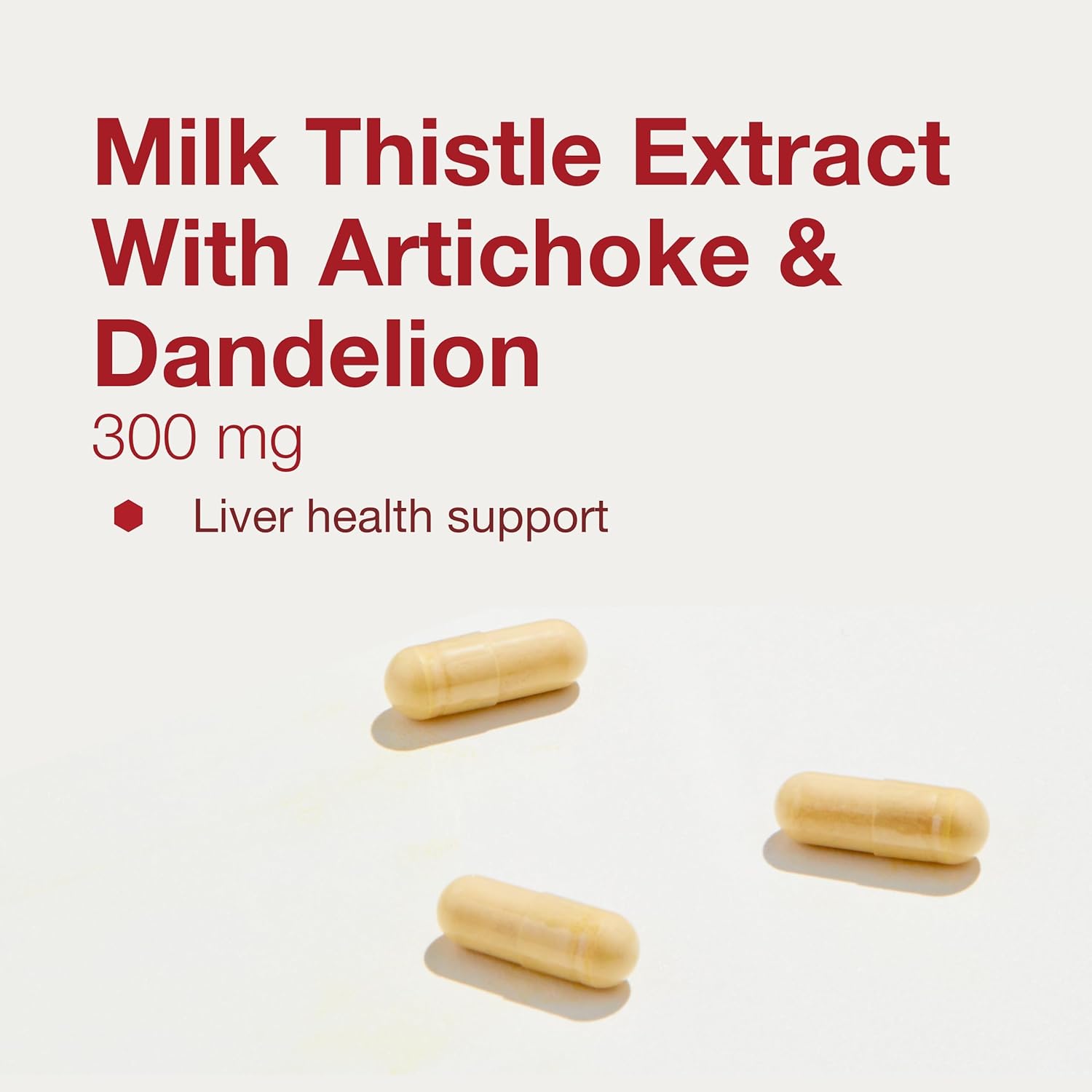 Protocol Milk Thistle Extract 300mg Capsules with Artichoke & Dandelion - Liver Support for Vegans - 90 Ct.