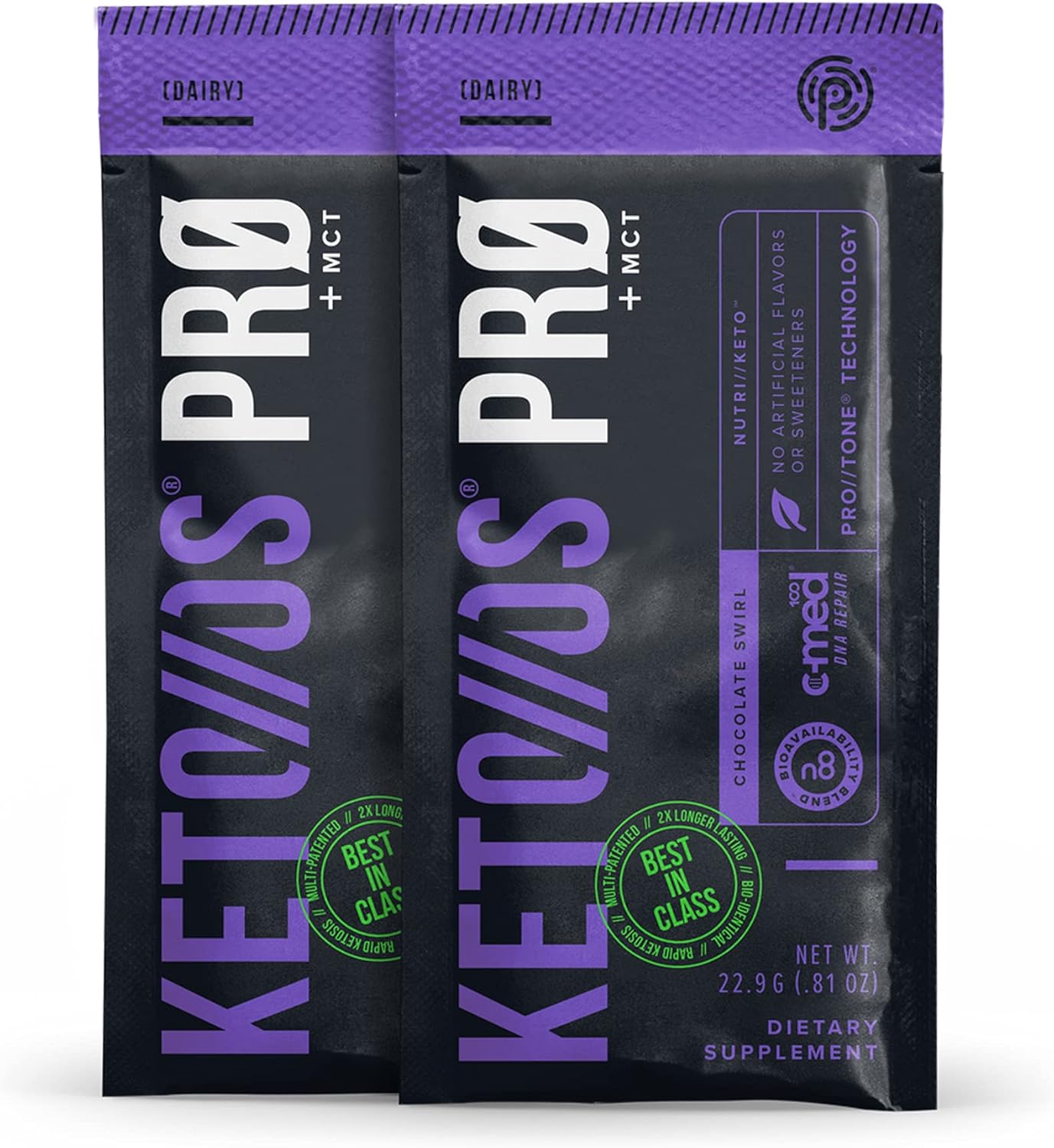 PRÜVIT OS Pro Chocolate Swirl - Advanced Formula for Ketosis Boost