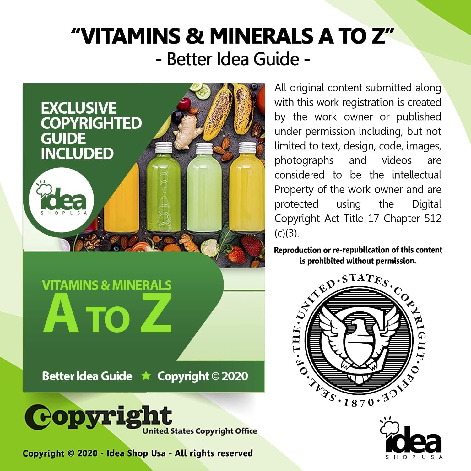 Psyllium Fiber Supplement Bundle for Digestive Health - 360 Capsules (2 Pack) with Vitamins & Minerals - A to Z Digestive Support Guide