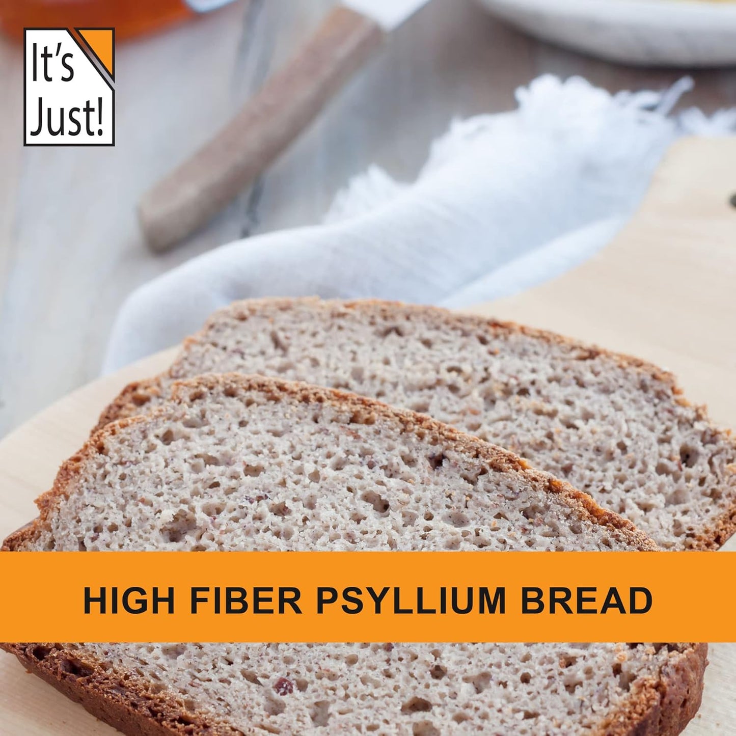 Psyllium Husk Powder for Keto Baking - Finely Ground, Easy Mixing Dietary Fiber - Digestive System Cleanse - Non-GMO - 10oz (Pack of 1)