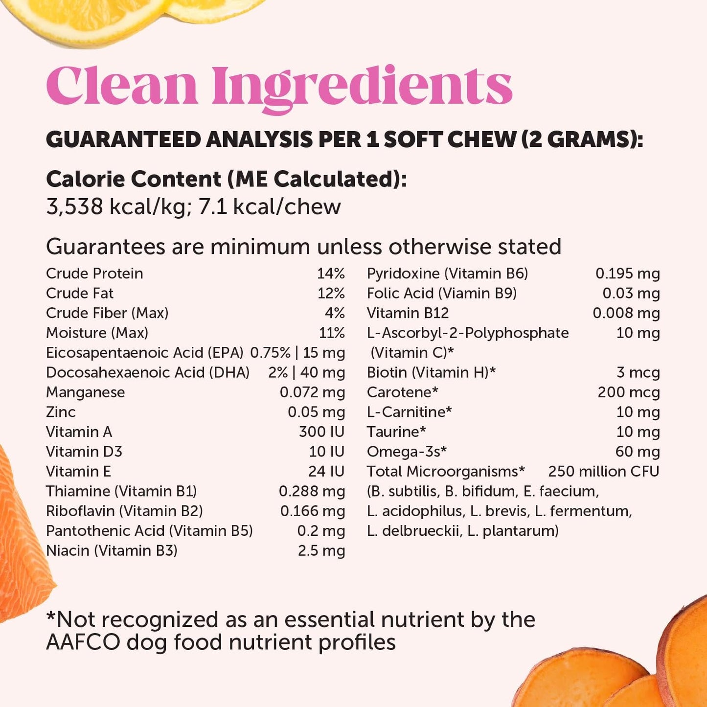 Puppy Treats with Essential Dog Supplements for Learning and Cognitive Development - Probiotics, Omega Fish Oil, Immune Support