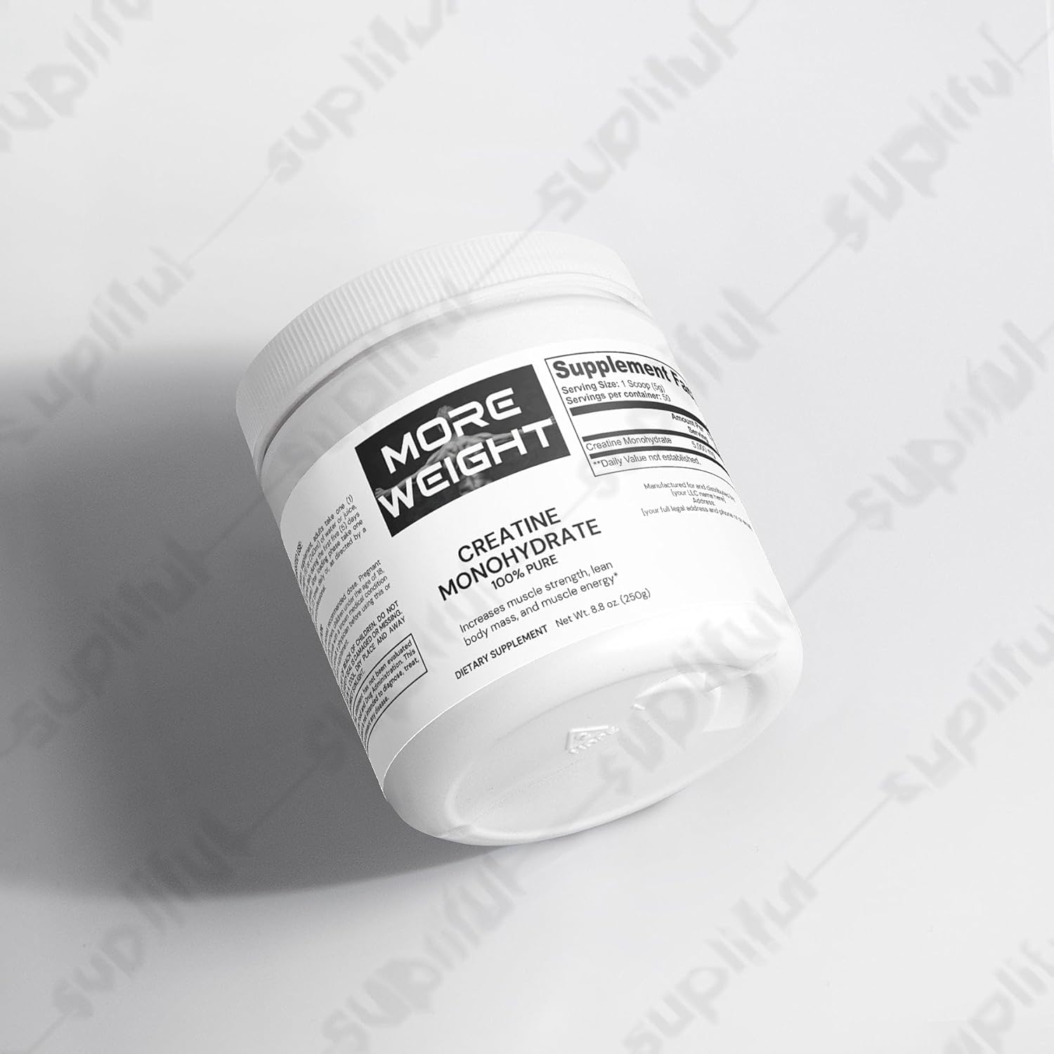 Pure Creatine Monohydrate Powder for Muscle Growth and Energy Boost