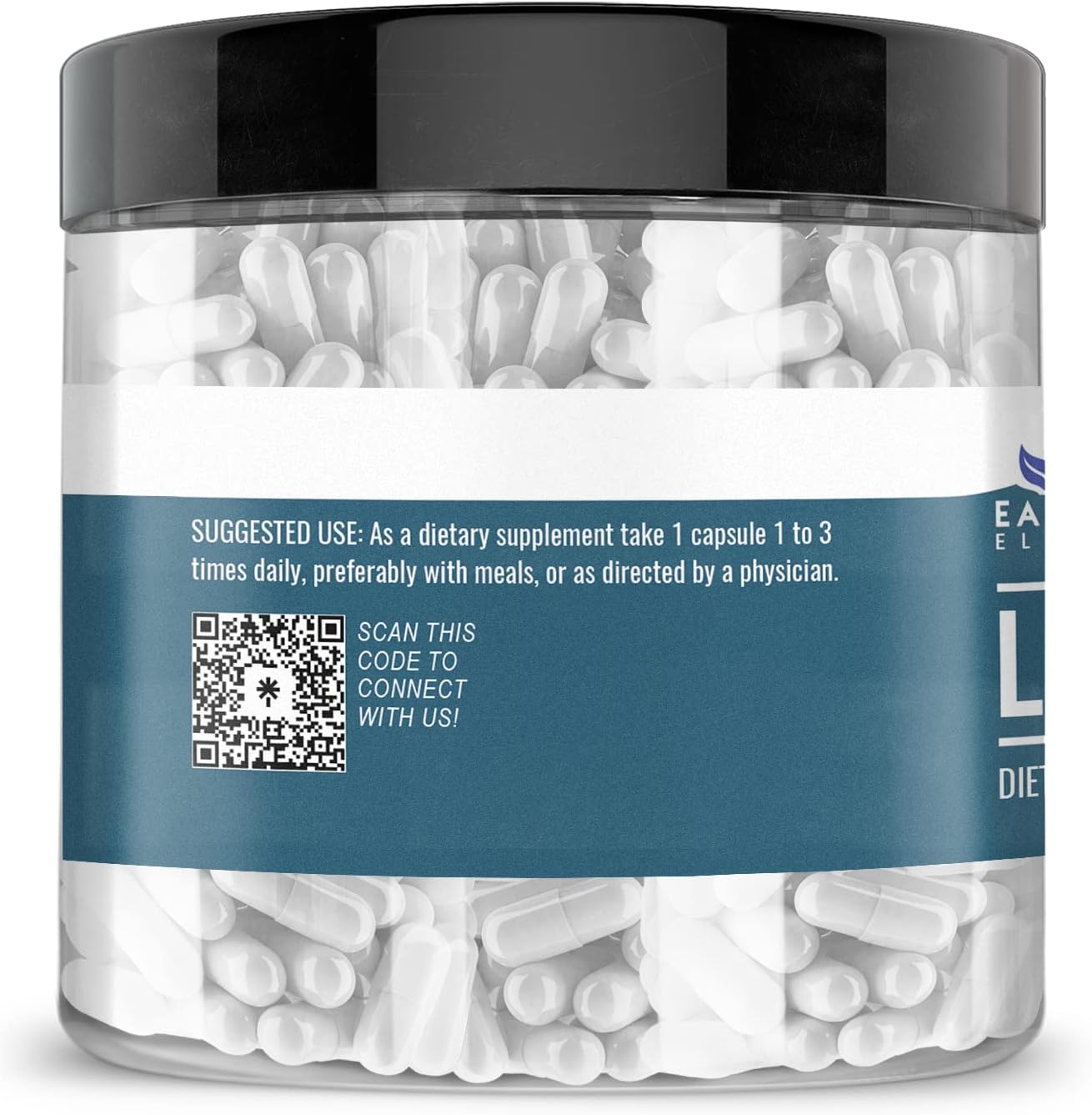 Pure Earthborn Elements L-Alanine Capsules - 200 Count, No Additives, Unadulterated Quality