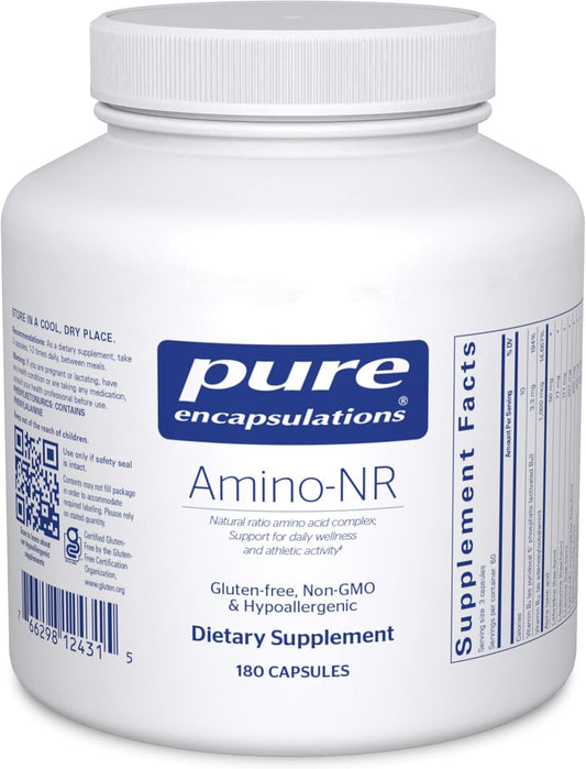 Pure Encapsulations Amino-NR Capsules - Natural Amino Acid Complex for Immune Function and Athletic Activity - 180 Count