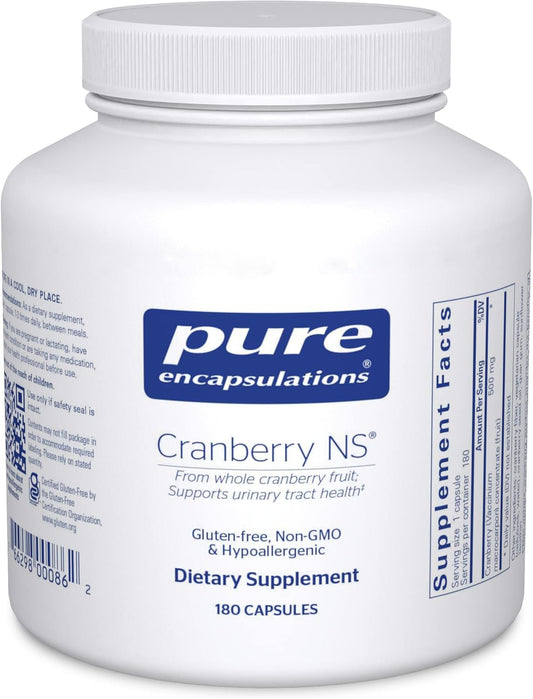 Pure Encapsulations Cranberry NS | Hypoallergenic Supplement for Urinary Tract Health | 180 Capsules