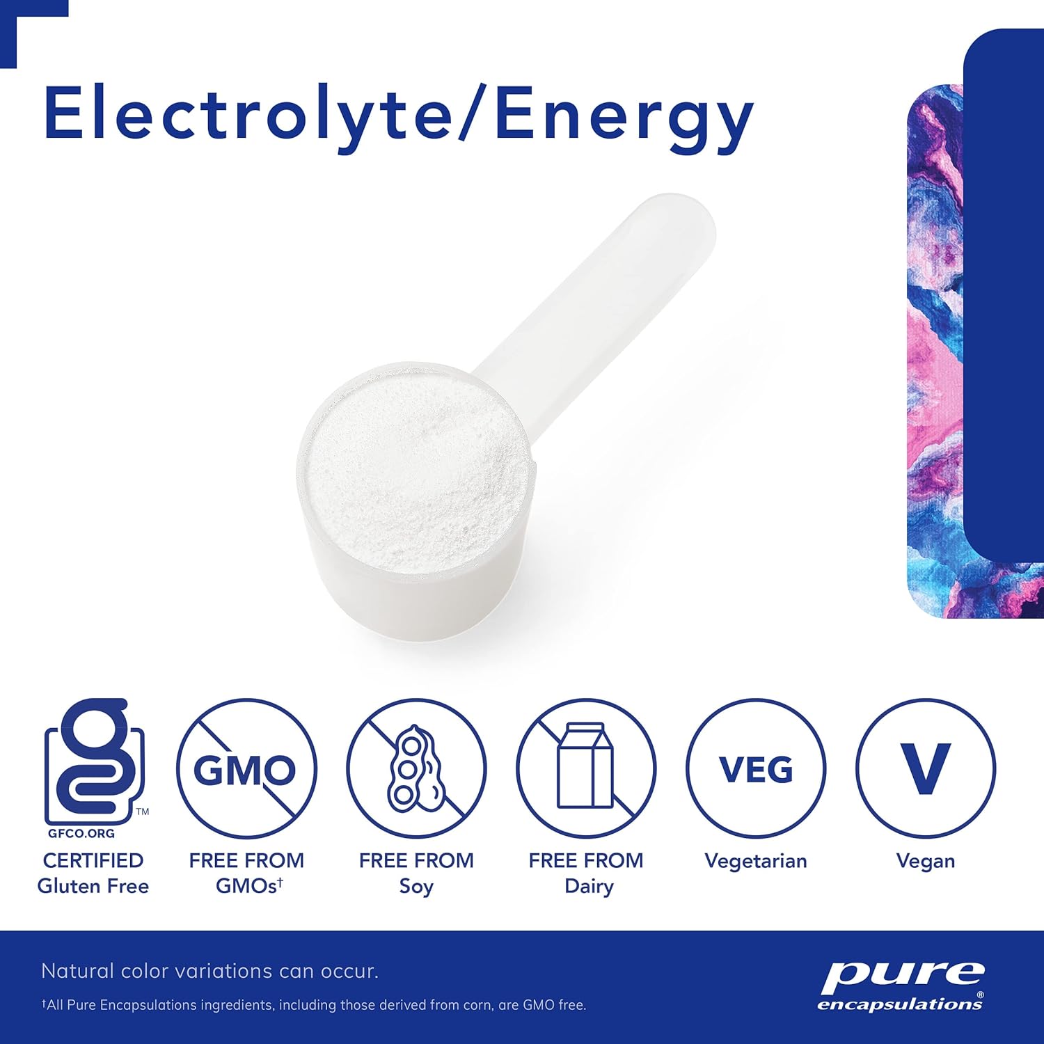 Pure Encapsulations Electrolyte Energy Formula Powder - Hydration Supplement for Muscle Recovery, Minerals, Mental Focus - 12 oz