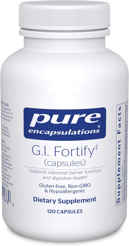 Pure Encapsulations G.I. Fortify Capsules - Promotes G.I. Health and Detox - 120 Count