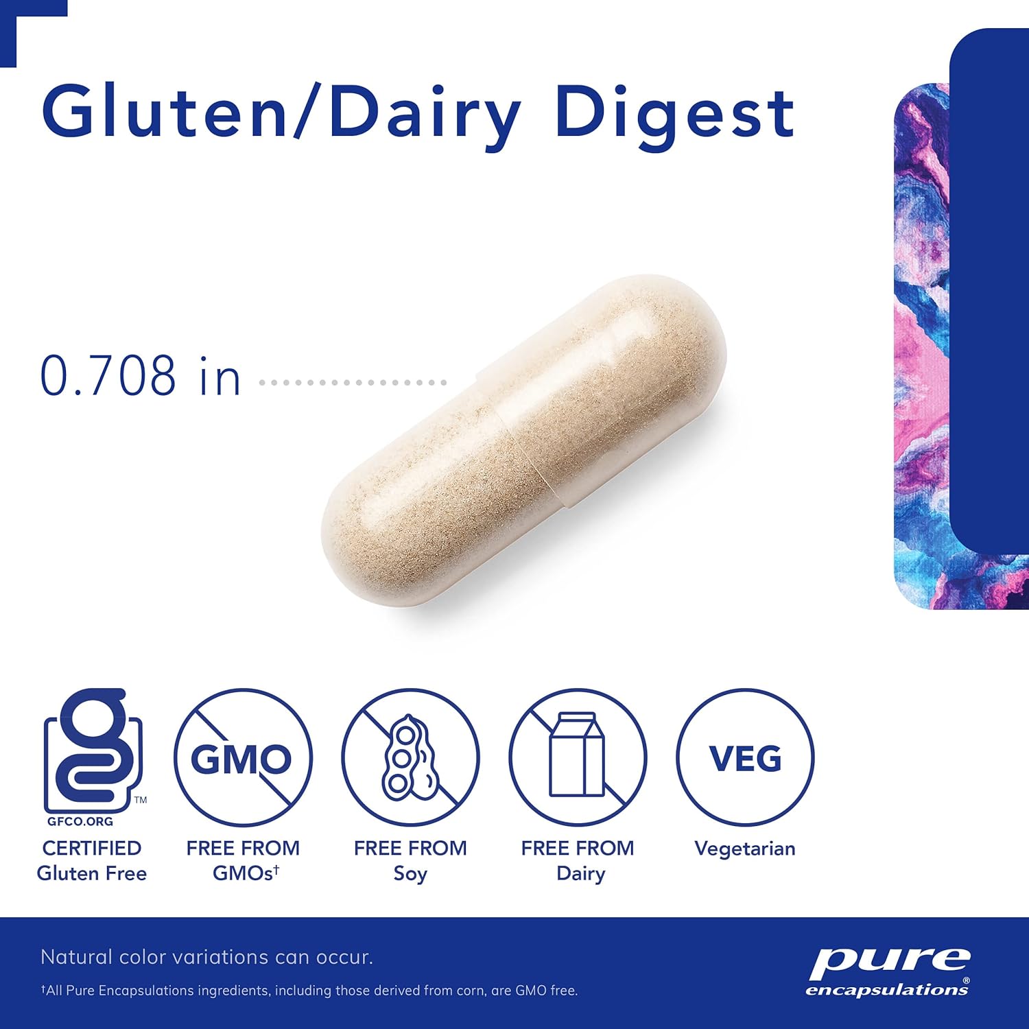 Pure Encapsulations Gluten and Dairy Digestive Enzymes | Promotes Healthy Digestion of Gluten and Dairy | 120 Capsules