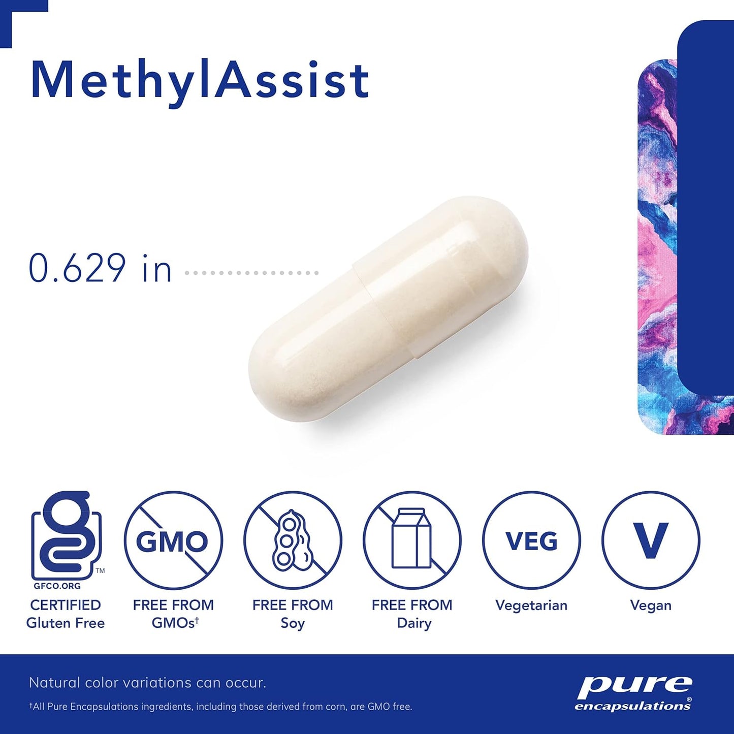 Pure Encapsulations MethylAssist 90 Capsules - B Vitamin Complex for Methylation Support - Heart and Brain Health - Non-GMO and Gluten Free