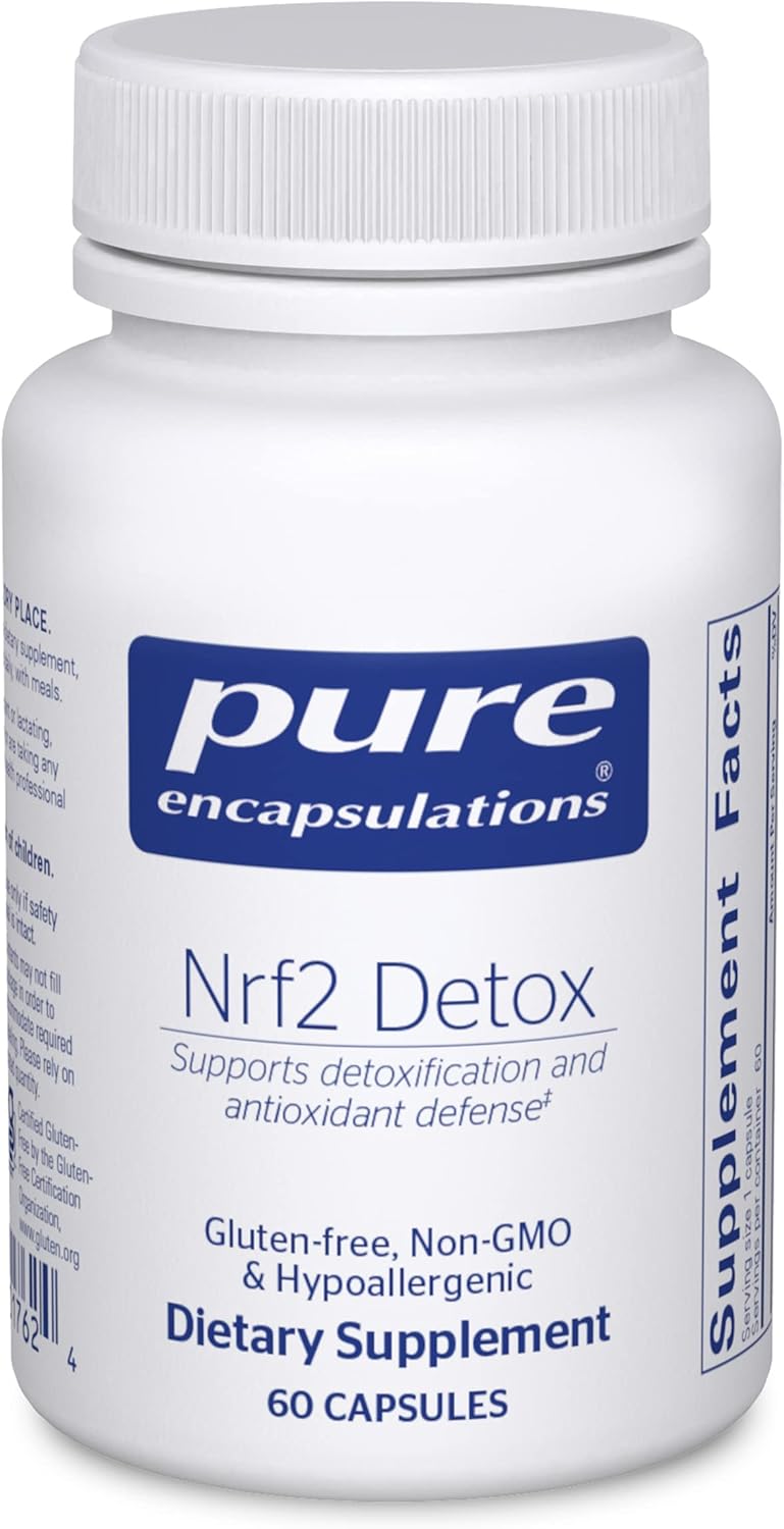 Pure Encapsulations Nrf2 Detox Capsules for Detoxification Support - 60 Count