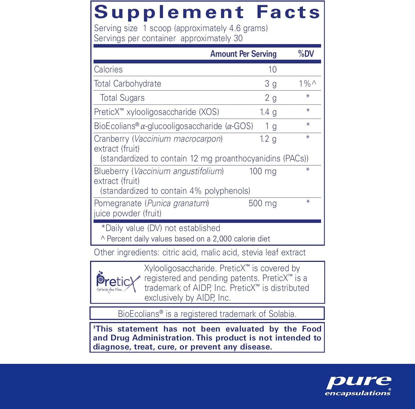 Pure Encapsulations Poly-Prebiotic Powder 4.9 oz - Supports GI Barrier Function by Targeting Akkermansia Muciniphila