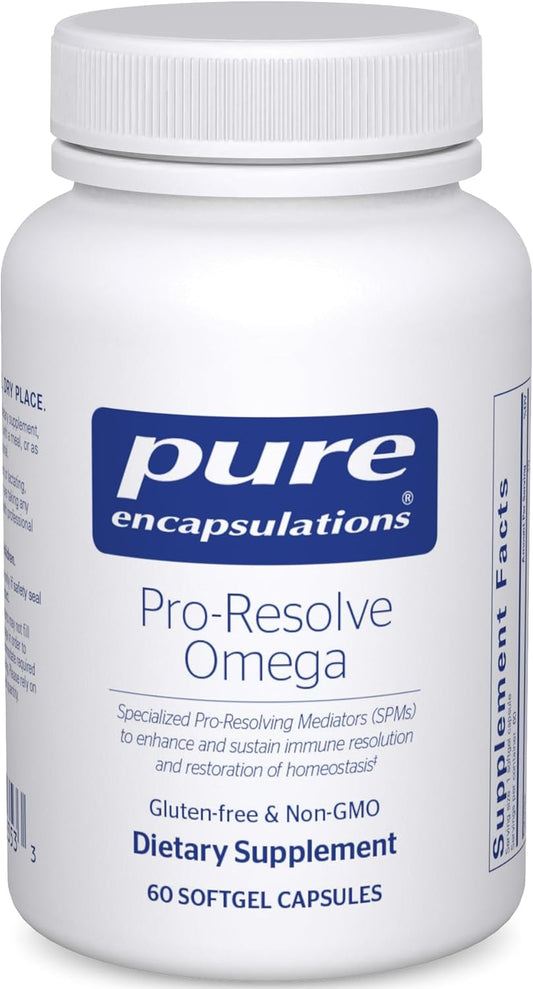 Pure Encapsulations Pro-Resolve Omega | 60 Softgel Capsules for Cardiovascular Health with Omega-3 Fatty Acids