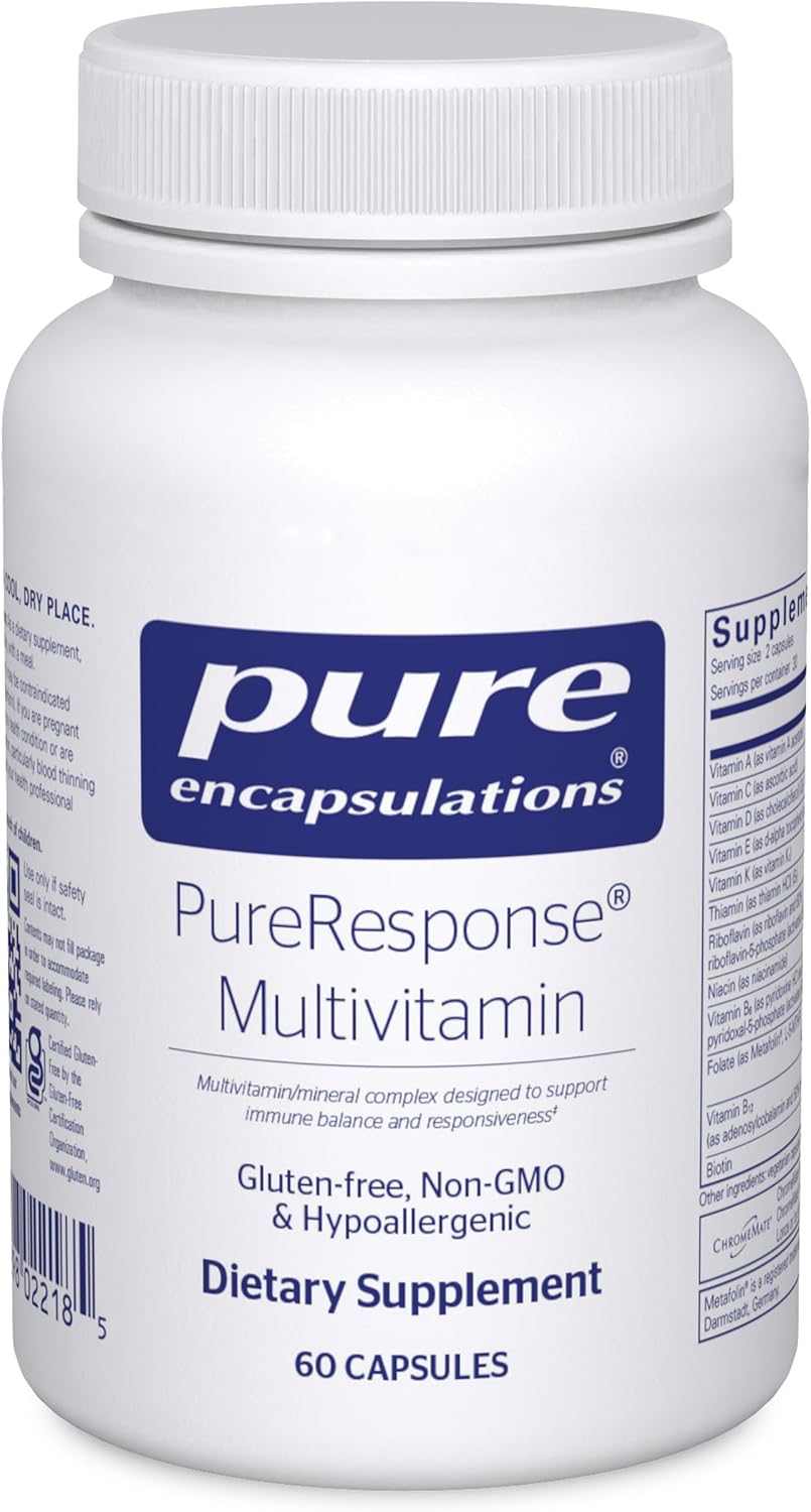 Pure Encapsulations PureResponse Multivitamin Capsules - Immune Balance Support - 60 Count