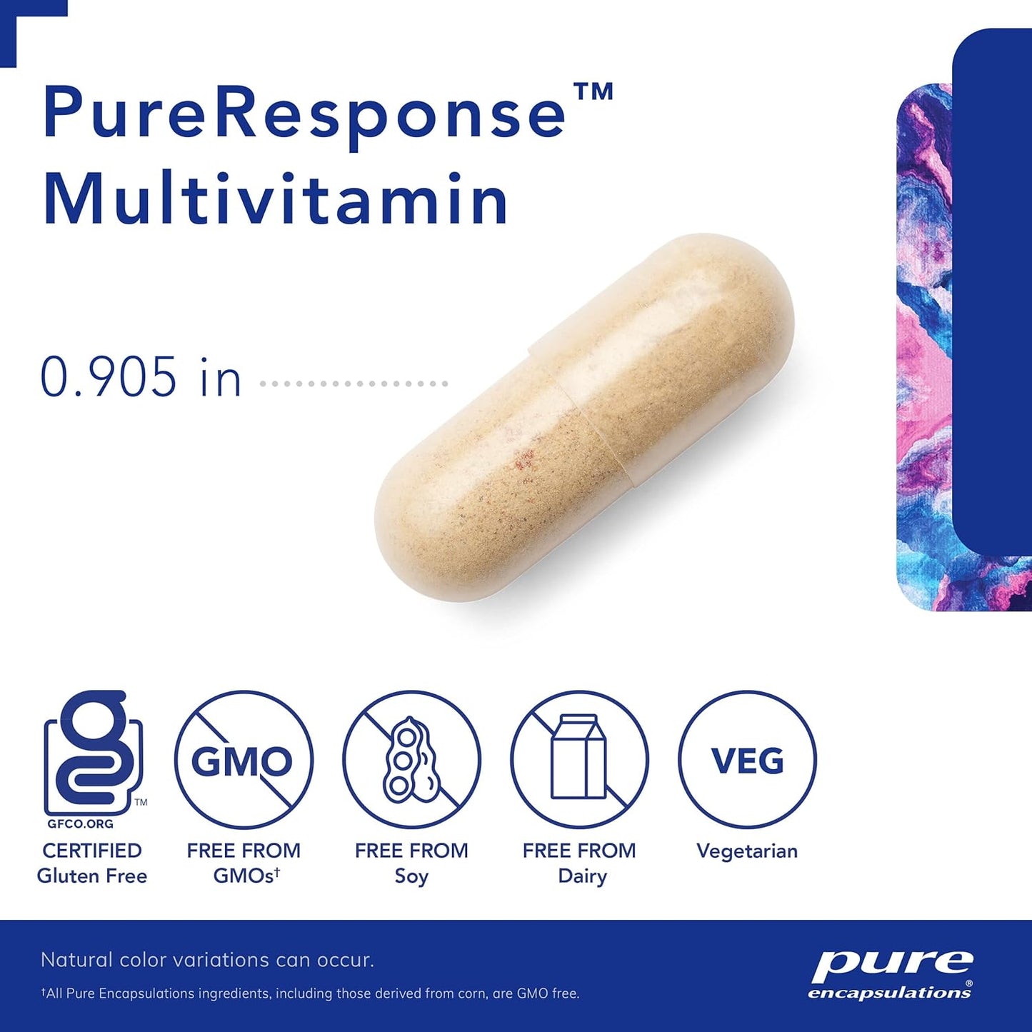 Pure Encapsulations PureResponse Multivitamin Capsules - Immune Balance Support - 60 Count