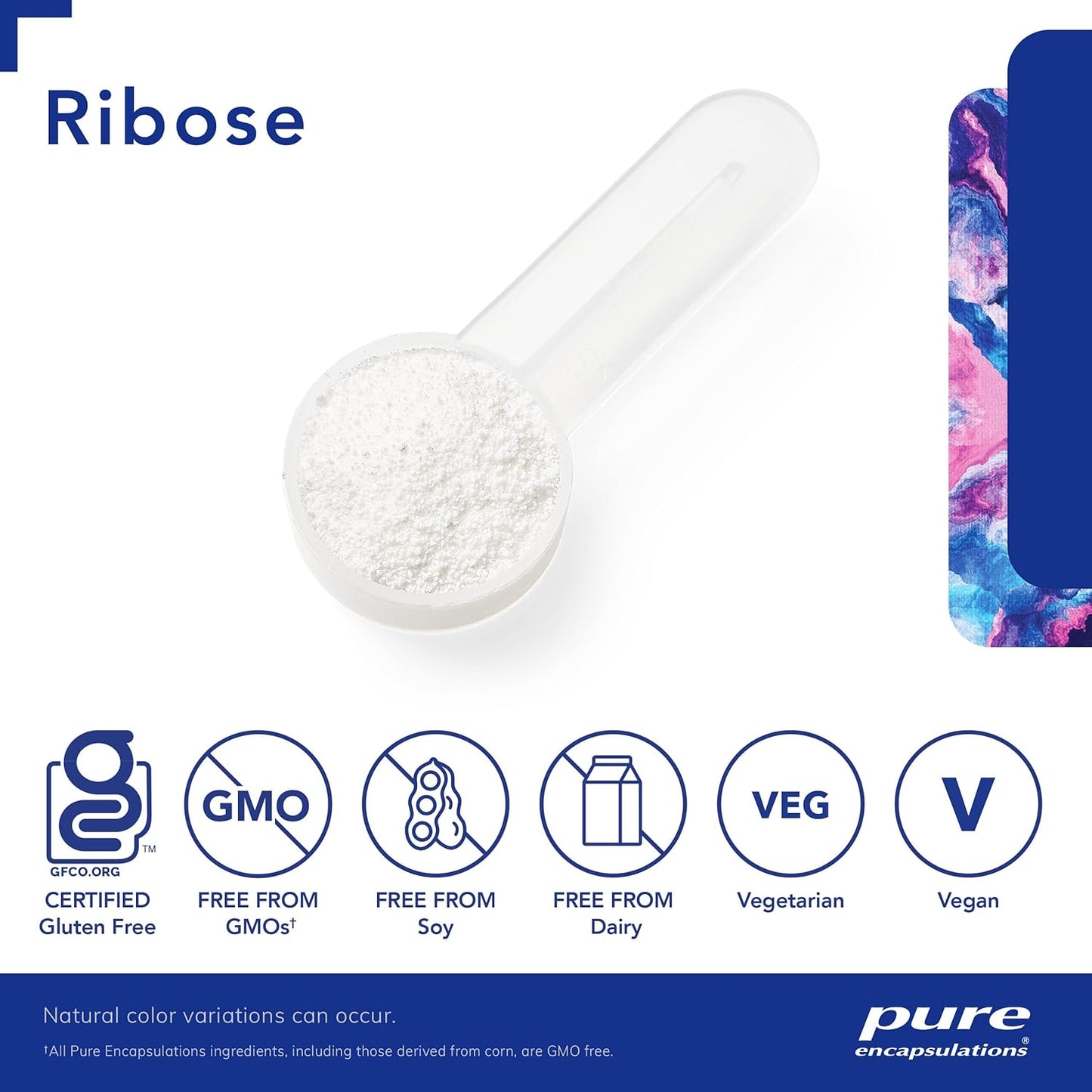 Pure Encapsulations Ribose Powder Supplement for Intense Exercise Energy Replenishment | 8.8 oz