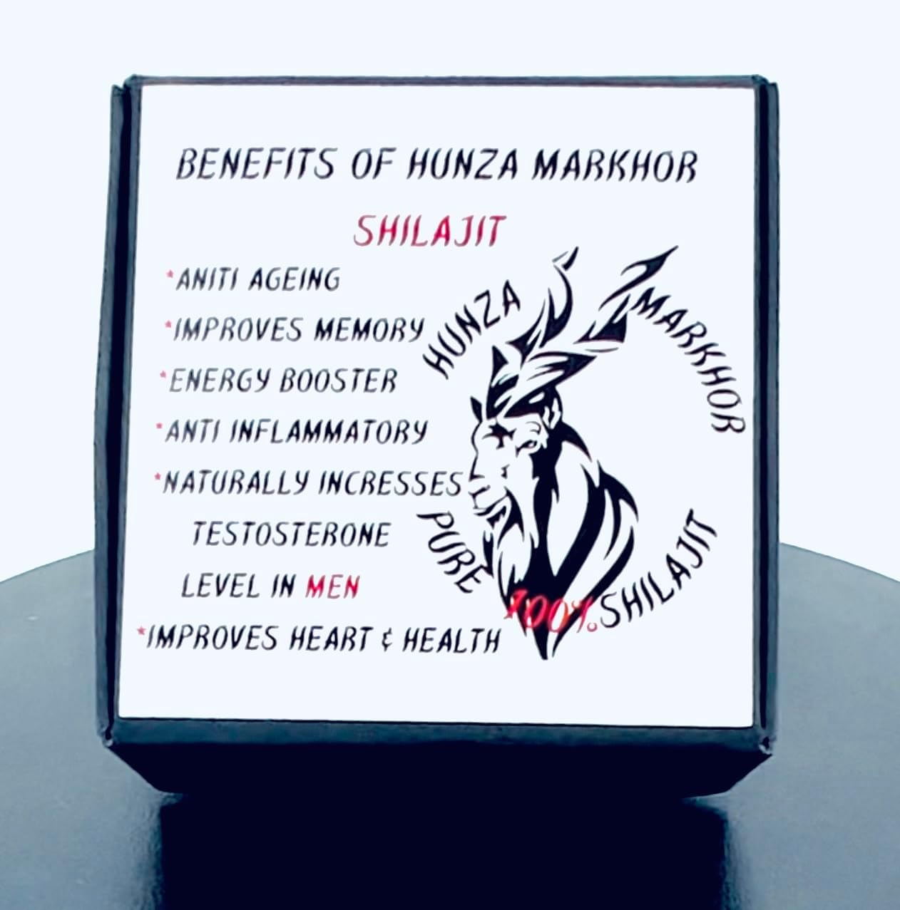 Pure Himalayan Organic Shilajit Resin - 600mg Maximum Potency with 85+ Trace Minerals & Fulvic Acid