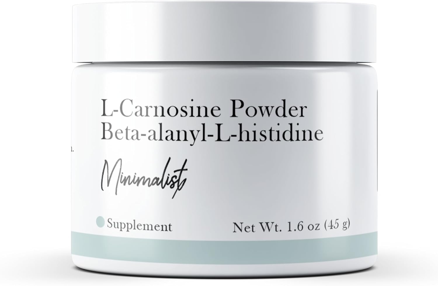 Pure L-Carnosine Powder - 1.6 oz, Additive-Free Dietary Supplement