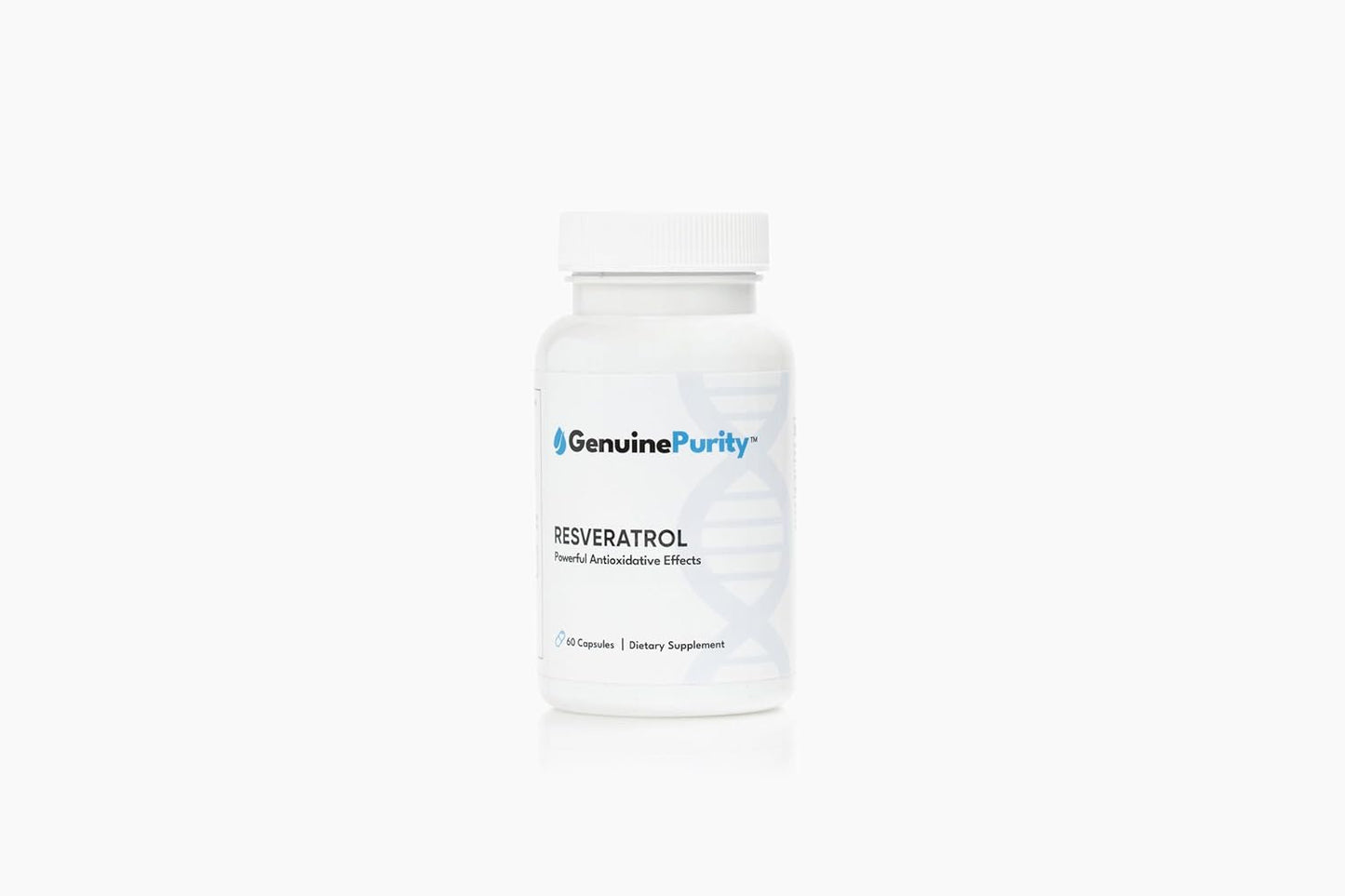 Pure Liposomal Trans-Resveratrol 500mg Capsules | Antioxidant Supplement, Sirtuin Activation | Gluten Free, Vegan, USA Made | 60 Count