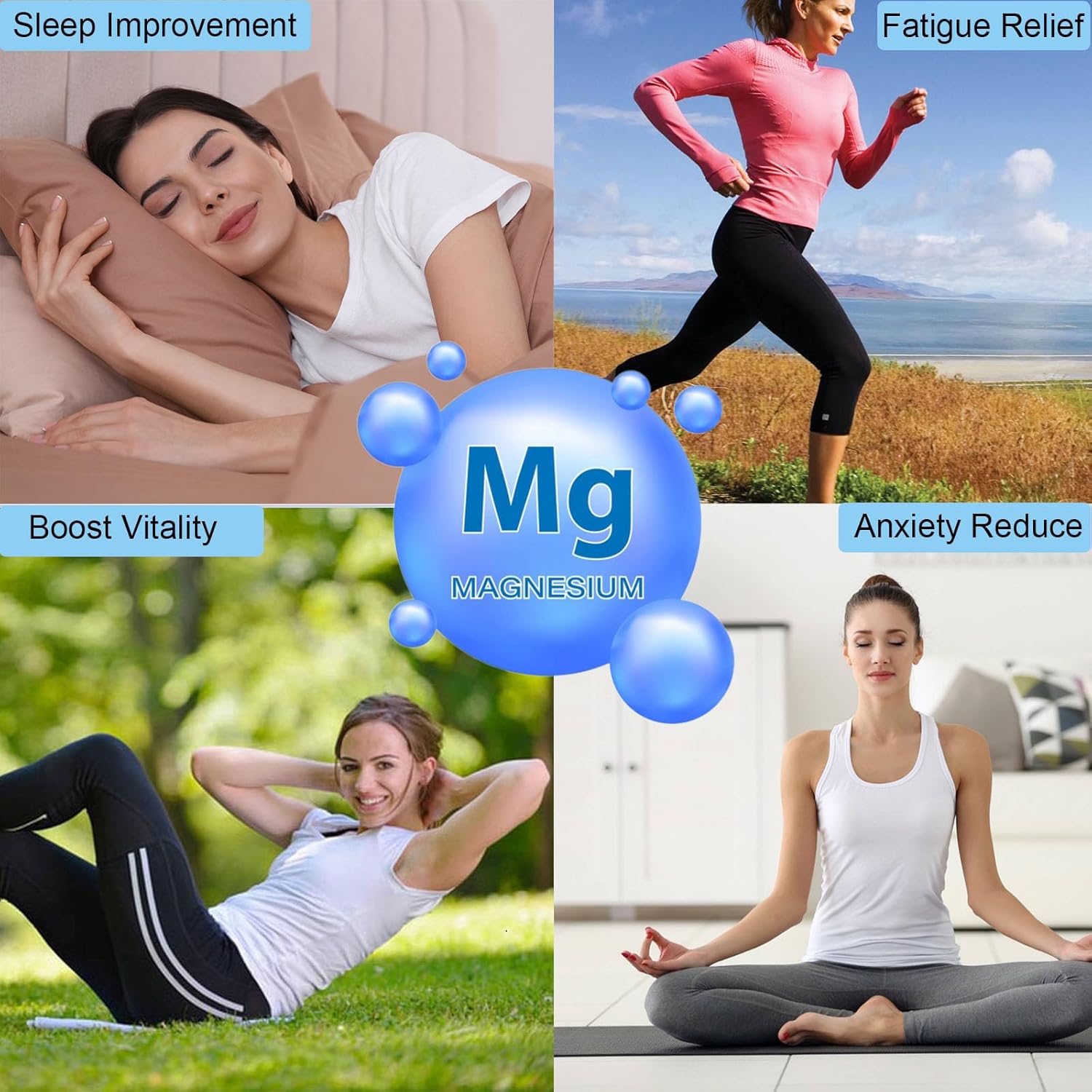 Pure Magnesium Oil Spray for Feet - 2 FL.OZ - Relax & Sleep Better - Post-Exercise or Bedtime Use