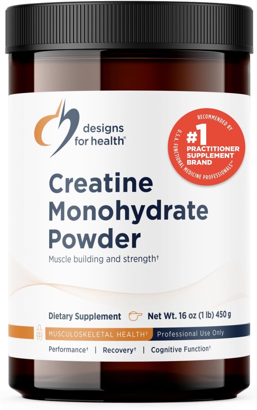 Pure Micronized Creatine Monohydrate Powder for Muscle Strength & Brain Health - Unflavored Creatine Supplement for Men & Women (90 Servings, 5g)