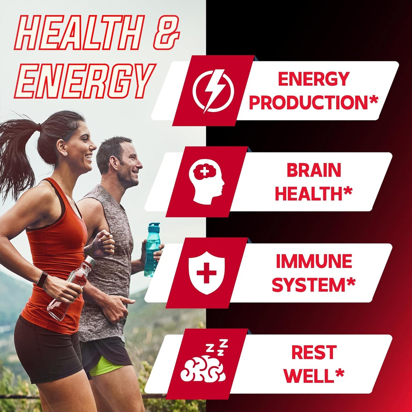 Pure NAD+ Supplement 500mg with Fisetin, TMG, Resveratrol, and Quercetin - Energy, DNA Repair, Aging Defense - 60 Capsules