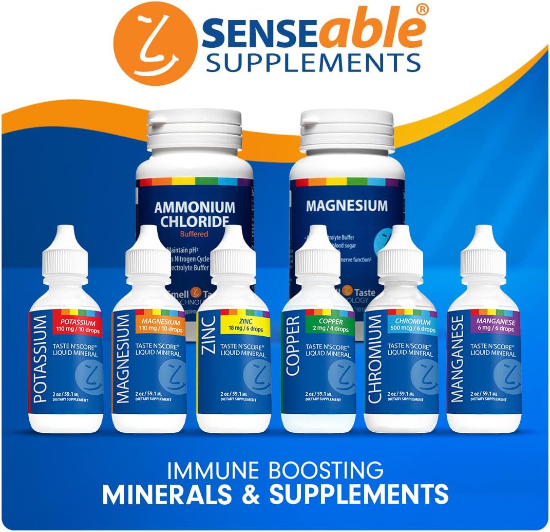 Pure Potassium Liquid Ionic Mineral Supplement: 110mg, 72 Servings, Tasty & Effective