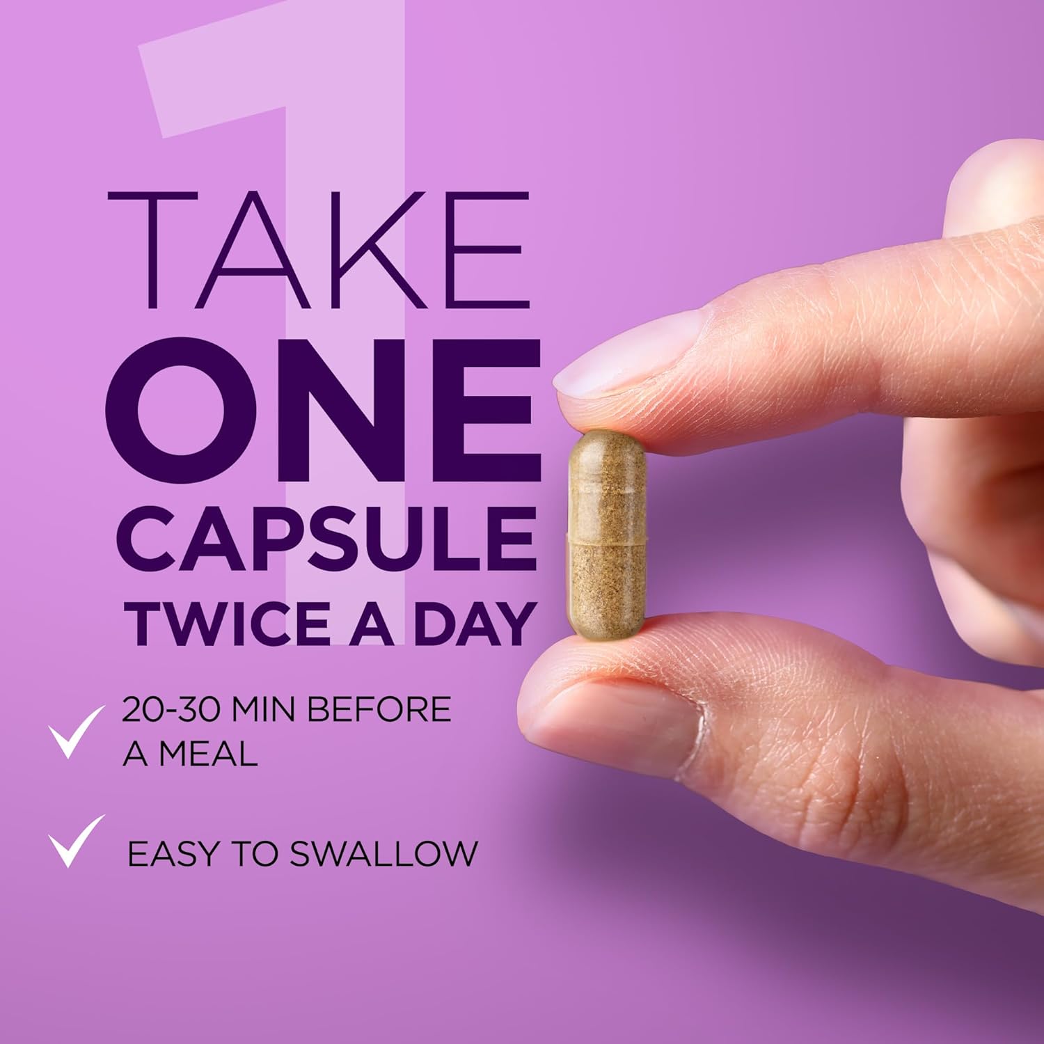 Pure Saffron Extract Capsules for Energy, Mood, Vision, and Heart Health - 60 Capsules - Made in USA