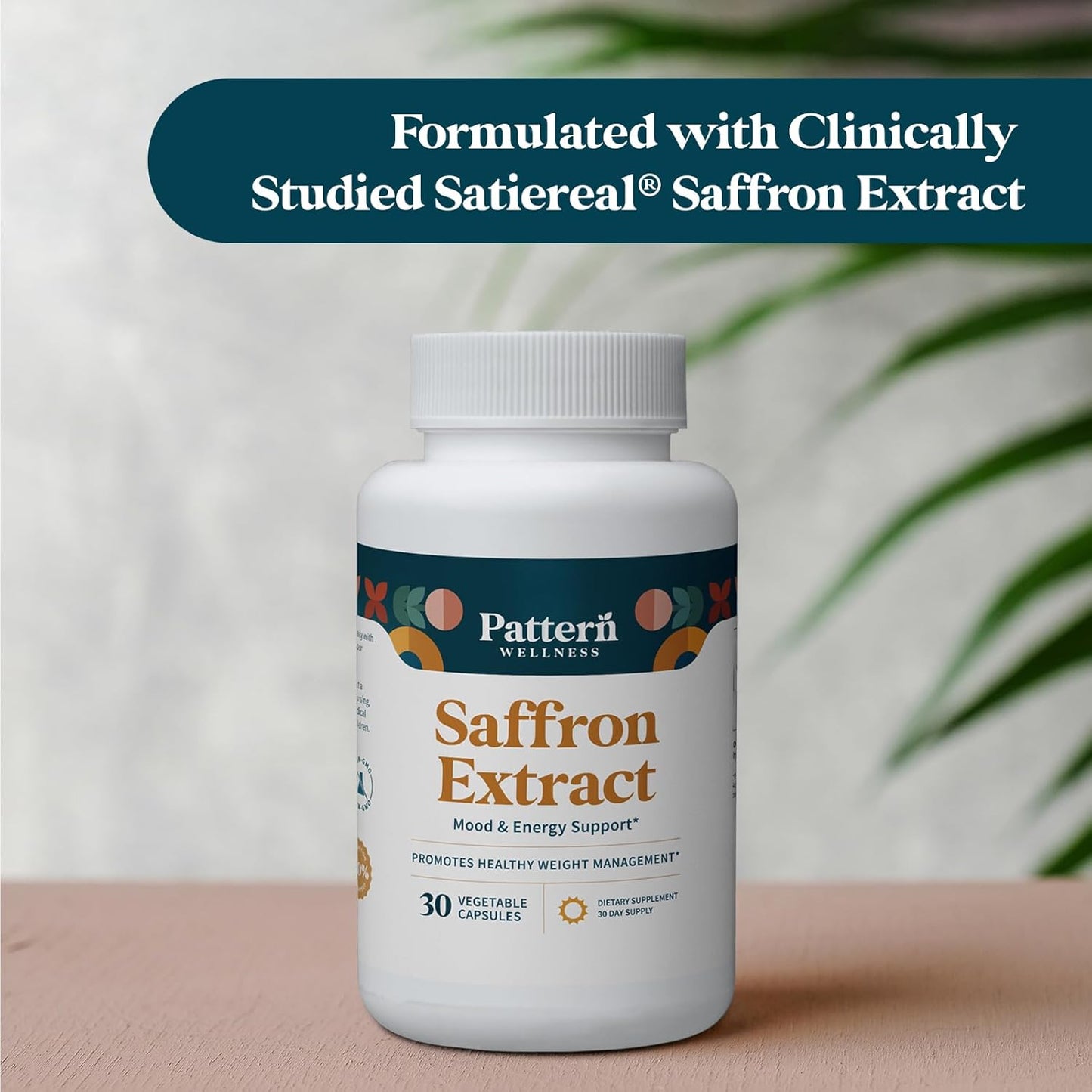 Pure Saffron Extract Capsules for Mood, Energy, and Appetite - Non-GMO, Gluten-Free - 30 Vegetarian Capsules