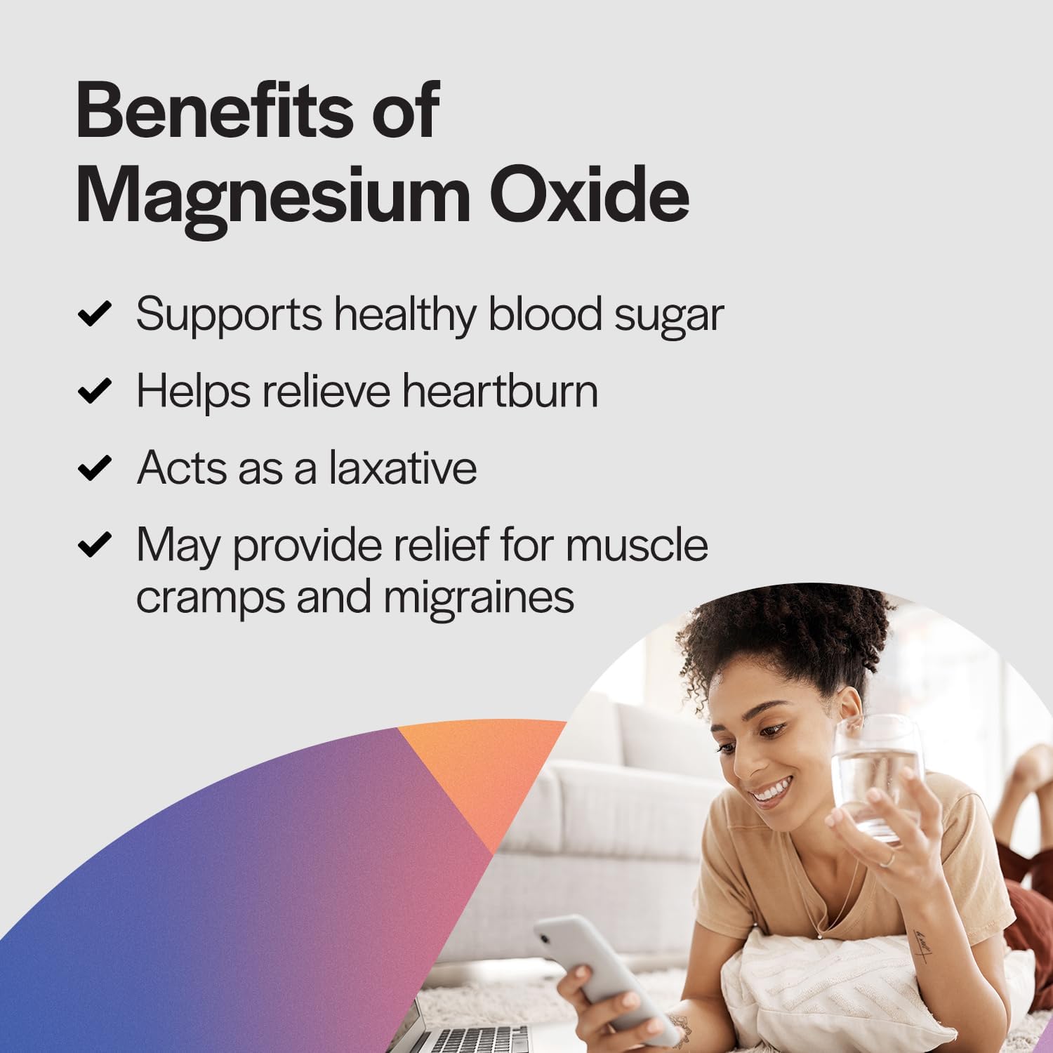 PureFormulas Magnesium Oxide 300 mg Capsules for Heart Health, Immune System, Muscle Recovery, Leg Cramps, Relaxation - Non-GMO, 250 Veg Caps