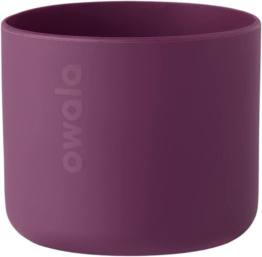 Purple Silicone Sleeve for 24 Oz Stainless Steel Water Bottles by Owala - Anti-Slip Protective Boot for FreeSip or Flip Bottles