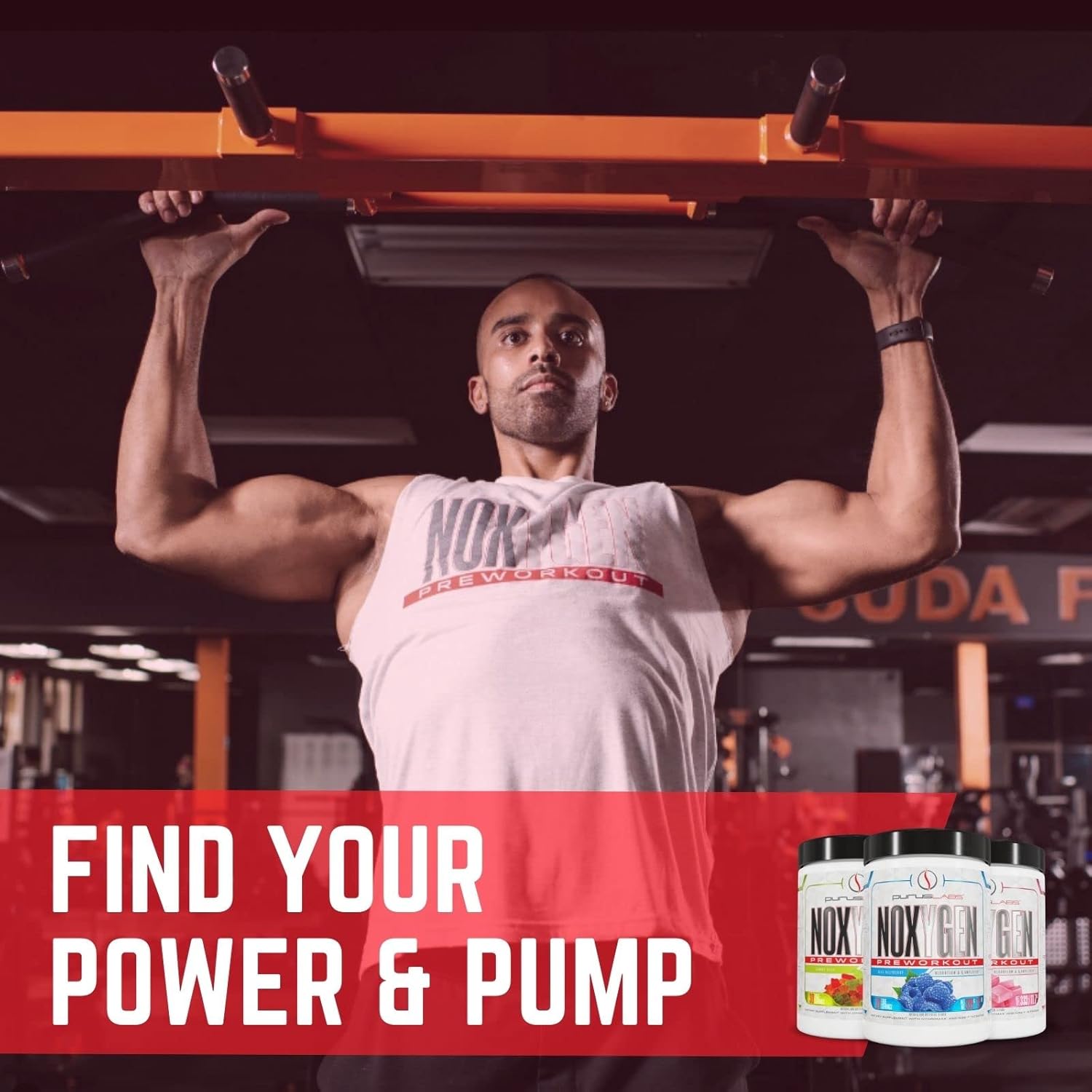 Purus Labs NOXYGEN PREWORKOUT Powder - Gummy Bear Flavor, 30 Servings