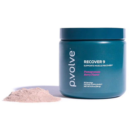 Pvolve Recover 9: Muscle Soreness Reduction with Essential Amino Acids and Pomegranate Extract