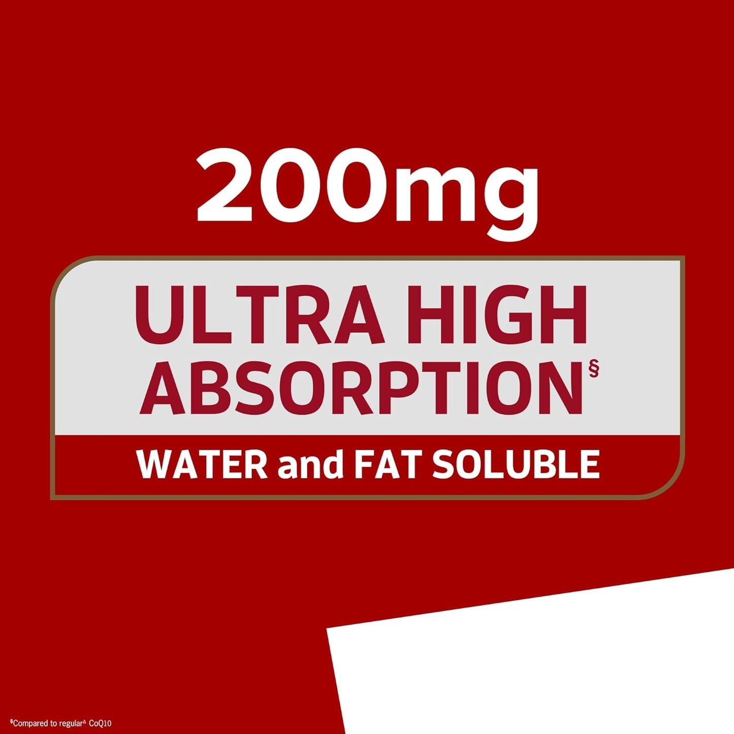 Qunol CoQ10 200mg Softgels - High Absorption Coenzyme Q10 Supplement for Heart Health - Antioxidant for Energy & Vascular Support - 90 Count